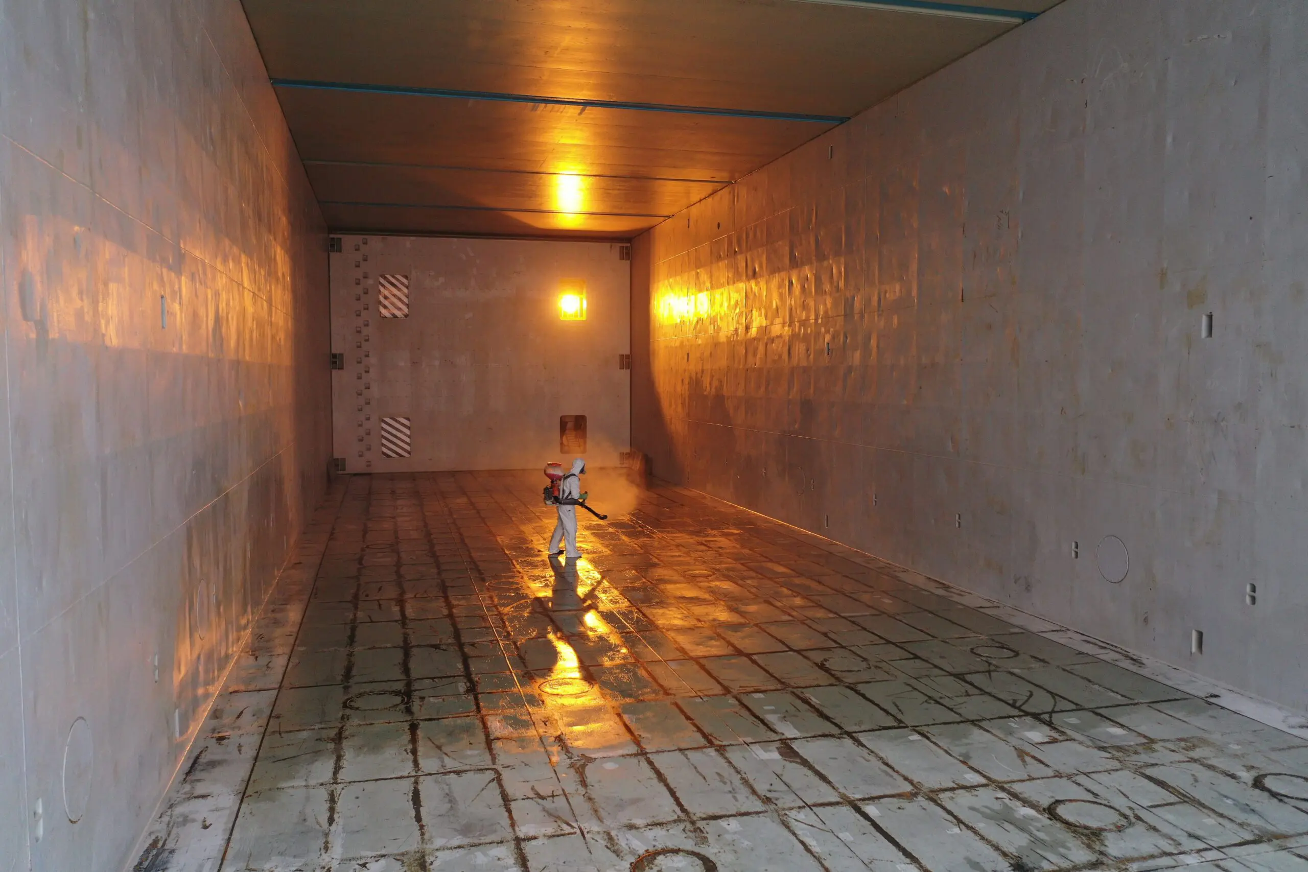Vessel disinfection